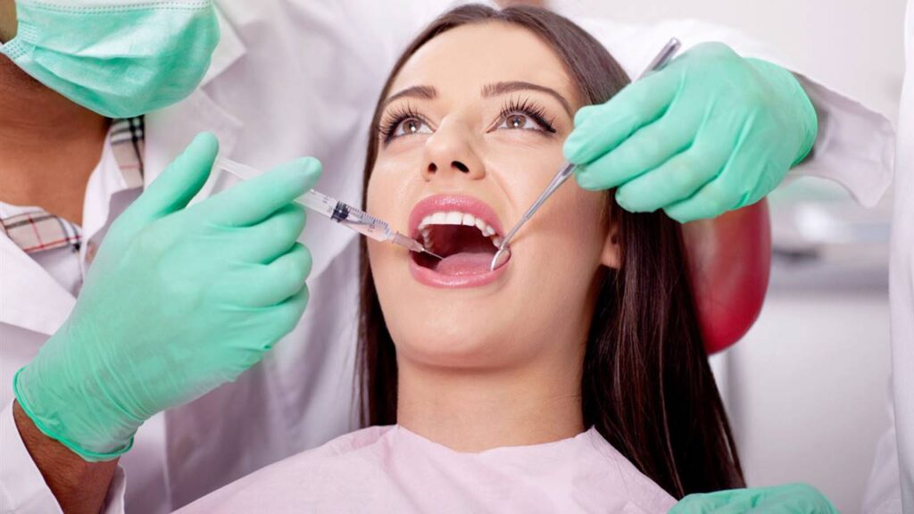 anestesia implantes dentales paciente